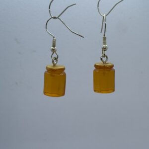 Oorbellen honing pot 3d