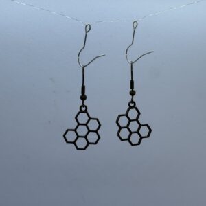 Oorbellen honingraad brons