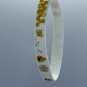 armband silicone bij wit